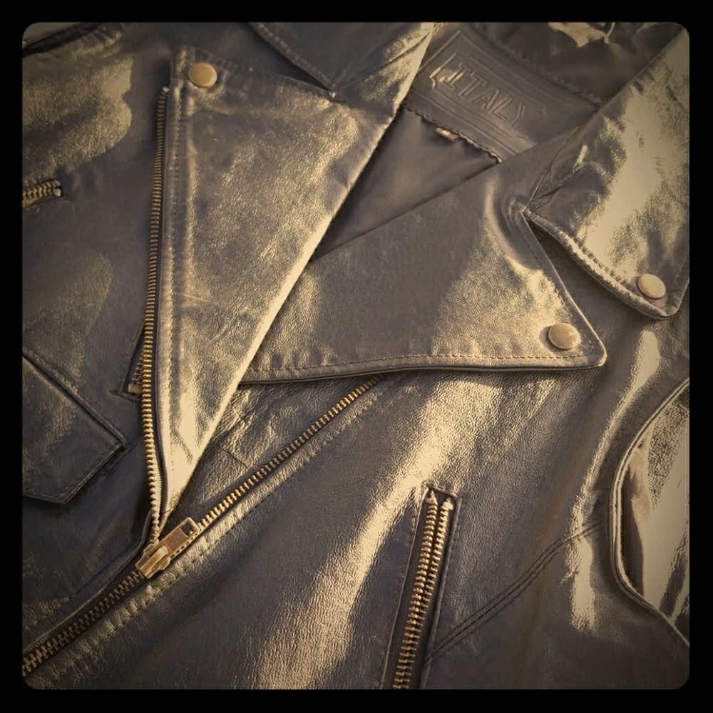 Vintage leather vest